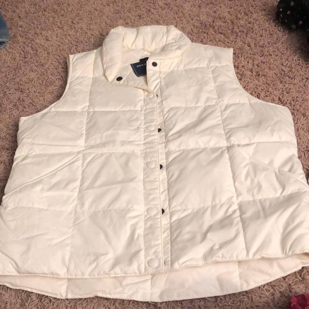 Lands end down vest